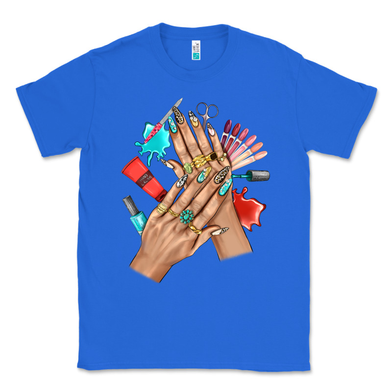 Western Nail Art With Nail Material Bbs Classic Tee by BundleAndBundleShop | Teevron