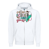 White coffee scrubs and rubber gloves Zipper Hoodie - CowGirlArtShop