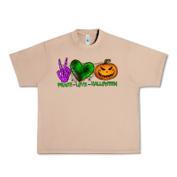 Burro peace love halloween Urban Heavy Tee - BundleAndBundleShop