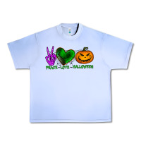 Grape Ice peace love halloween Urban Heavy Tee - BundleAndBundleShop