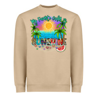 Mushroom My favorite color is sunshine Heavyweight Sweatshirt - NancyCooperArtShop