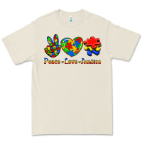 Peace Love Autism Premium Tee | Teevron