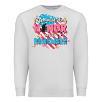Dove Grey Memorial Day honor and remember Premium Sweatshirt - FaDigitalArtStudio