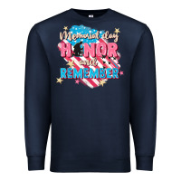 Navy Memorial Day honor and remember Premium Sweatshirt - FaDigitalArtStudio