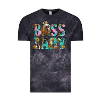 Cloud Black Boss Lady Vintage Tee - BundleAndBundleShop