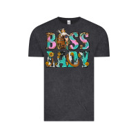 Vintage Black Boss Lady Vintage Tee - BundleAndBundleShop
