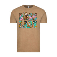Vintage Coffee Boss Lady Vintage Tee - BundleAndBundleShop