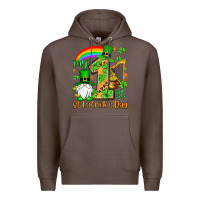 Coffee St. Patrick's My 1st St. Patrick's Day Premium Hoodie - OliviaCreatesArt