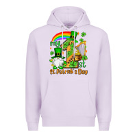 Lilac St. Patrick's My 1st St. Patrick's Day Premium Hoodie - OliviaCreatesArt