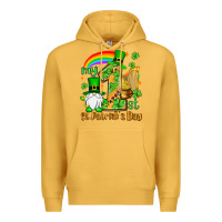 Mustard St. Patrick's My 1st St. Patrick's Day Premium Hoodie - OliviaCreatesArt