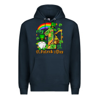 Navy St. Patrick's My 1st St. Patrick's Day Premium Hoodie - OliviaCreatesArt