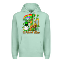 Seafoam St. Patrick's My 1st St. Patrick's Day Premium Hoodie - OliviaCreatesArt