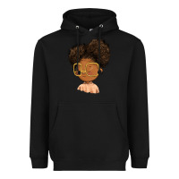 Black black girl Heavyweight Hoodie - FaDigitalArtStudio