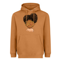Meerkat black girl Heavyweight Hoodie - FaDigitalArtStudio
