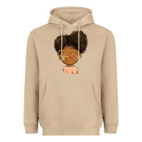 Mushroom black girl Heavyweight Hoodie - FaDigitalArtStudio