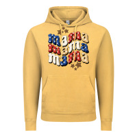 Vintage Mustard American Mama Vintage Hoodie - BundleAndBundleShop