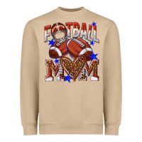 Mushroom American Football Mom Heavyweight Sweatshirt - NancyCooperArtShop
