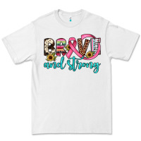 White brave and strong Premium Tee - JahusDesignShop