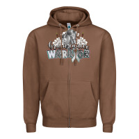 Chestnut brain cancer warrior Zipper Hoodie - CowGirlArtShop