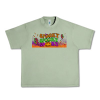 Oil Green spooky  libbey glass Urban Heavy Tee - BundleAndBundleShop