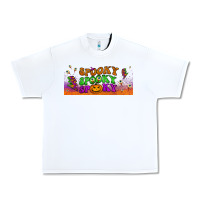 White spooky  libbey glass Urban Heavy Tee - BundleAndBundleShop