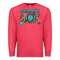Cardinal Mama's boy Mother's Day Premium Sweatshirt - FaDigitalArtStudio