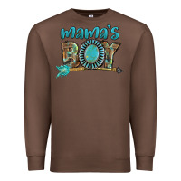 Chestnut Mama's boy Mother's Day Premium Sweatshirt - FaDigitalArtStudio