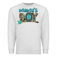 Oatmeal Heather Mama's boy Mother's Day Premium Sweatshirt - FaDigitalArtStudio