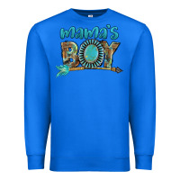 True Royal Mama's boy Mother's Day Premium Sweatshirt - FaDigitalArtStudio