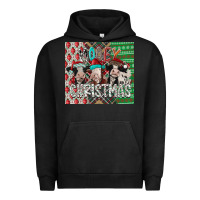 Pigment Black mooey Christmas Urban Hoodie - CowhideDigitalArt