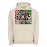Pigment French Oak mooey Christmas Urban Hoodie - CowhideDigitalArt