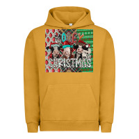 Pigment Peanut Butter mooey Christmas Urban Hoodie - CowhideDigitalArt