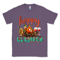 Lavender Happy Glamper Camp Classic Tee - BundleAndBundleShop