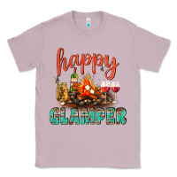 Lilac Happy Glamper Camp Classic Tee - BundleAndBundleShop