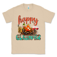 Mushroom Happy Glamper Camp Classic Tee - BundleAndBundleShop