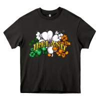 Asphalt ireland flag Heavy Core Tee - NancyCooperArtShop