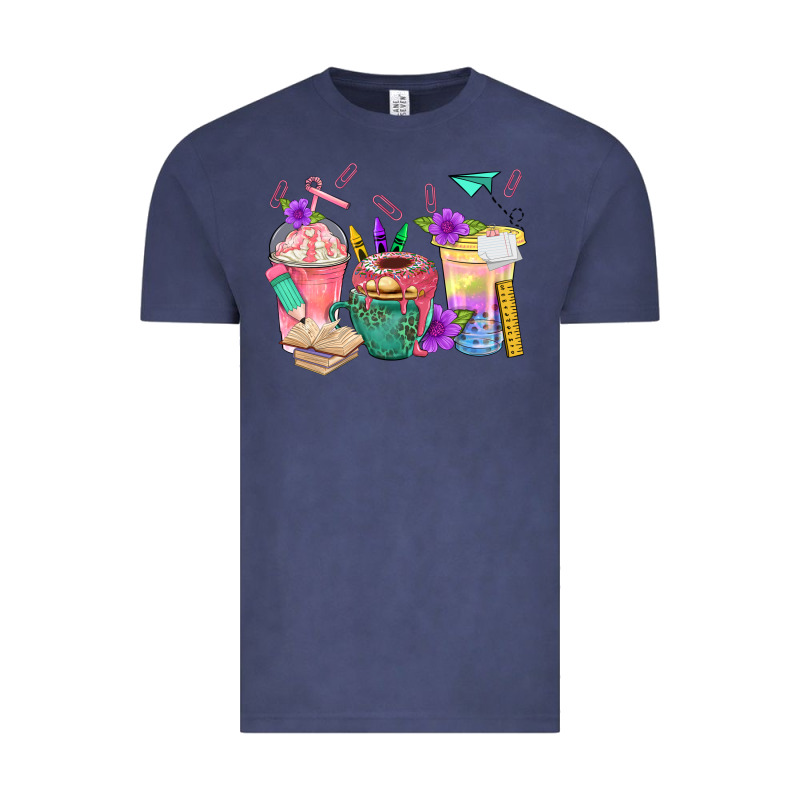 School Girl Coffee Cup Bbs Vintage Tee by BundleAndBundleShop | Teevron
