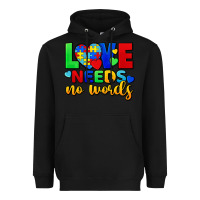 Black Love needs no words Heavyweight Hoodie - FaDigitalArtStudio