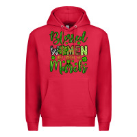 Cardinal St. Patrick's Blessed women are born in March Premium Hoodie - OliviaCreatesArt