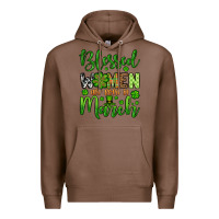 Chestnut St. Patrick's Blessed women are born in March Premium Hoodie - OliviaCreatesArt