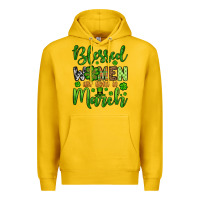 Lemon St. Patrick's Blessed women are born in March Premium Hoodie - OliviaCreatesArt