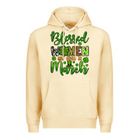 Pina Colada St. Patrick's Blessed women are born in March Premium Hoodie - OliviaCreatesArt