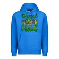 True Royal St. Patrick's Blessed women are born in March Premium Hoodie - OliviaCreatesArt