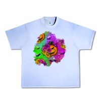 Grape Ice halloween patch 1 Urban Heavy Tee - BundleAndBundleShop