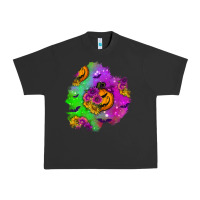 Pigment Black halloween patch 1 Urban Heavy Tee - BundleAndBundleShop