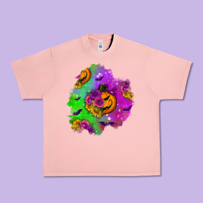 Halloween Patch 1 Urban Heavy Tee Designed By Bundleandbundleshop