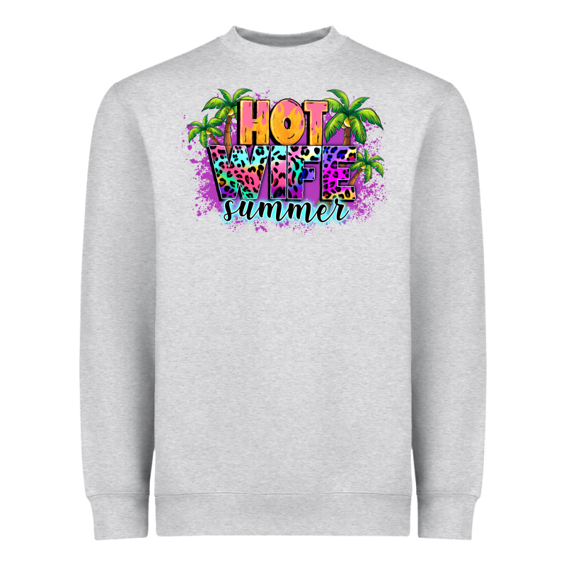 Hot Wife Summer Heavyweight Sweatshirt by NancyCooperArtShop | Teevron