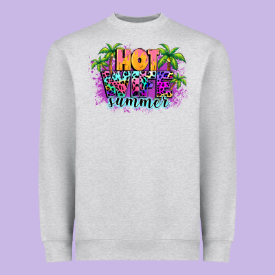 Hot Wife Summer Heavyweight Sweatshirt Designed By Nancycooperartshop