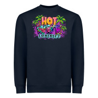 Navy Hot wife summer Heavyweight Sweatshirt - NancyCooperArtShop