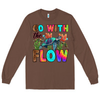Chestnut go with the flow Long Sleeve Tee - RanaPortraitStore
